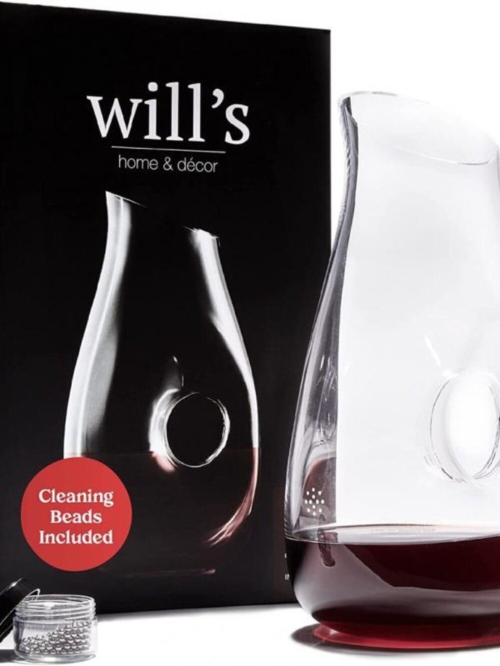 Decanter - Glass Vase Red Wine Aerator - Gift Accessories - Clear
